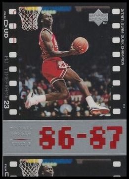 15 Michael Jordan TF 1987-88 5